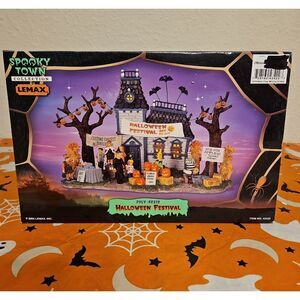 Lemax Spooky Town Halloween Festival Table Decor
